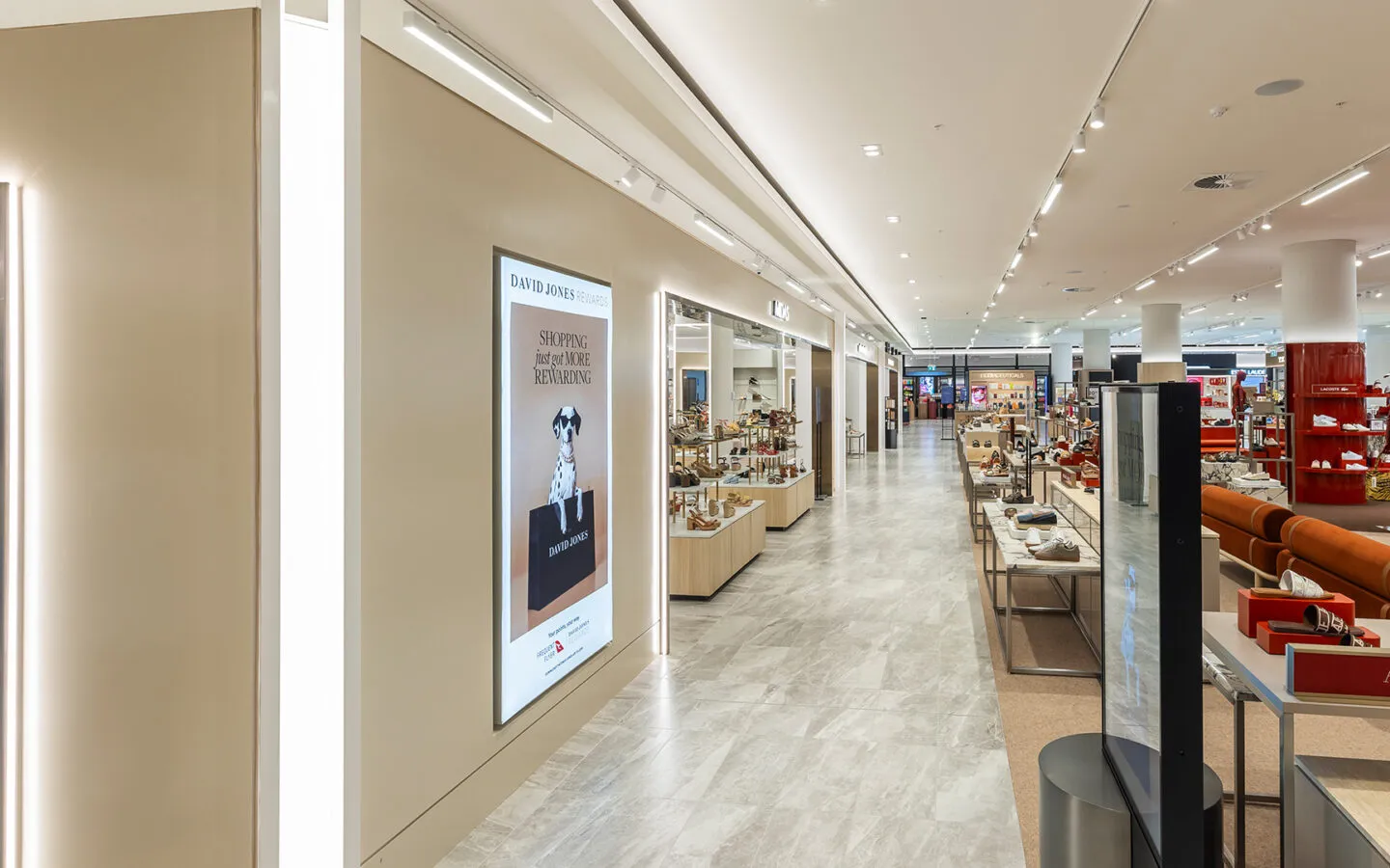 David Jones – Chatswood Chase — fit-out and joinery by VBP Interiors
