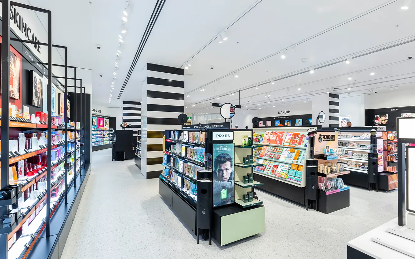 Sephora – Chatswood Chase — fit-out and joinery by VBP Interiors
