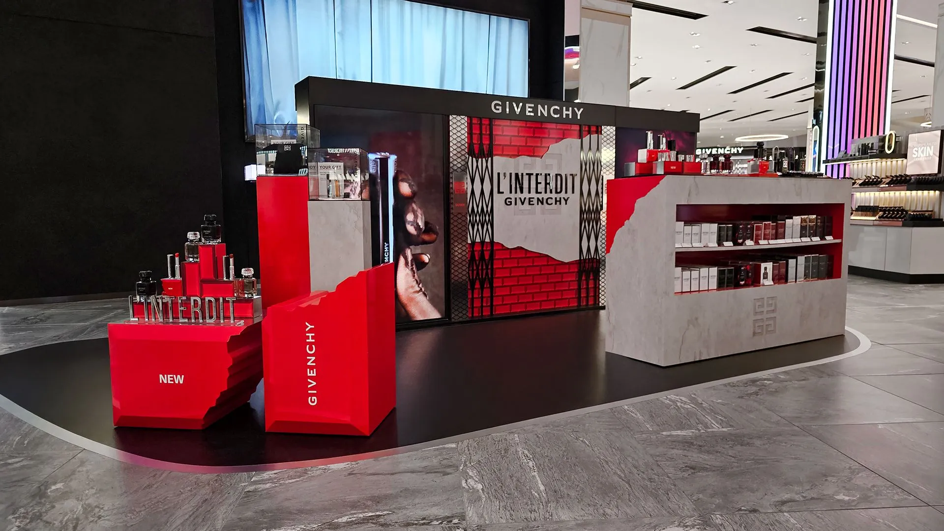 Givenchy – L'Interdit — fit-out and joinery by VBP Interiors